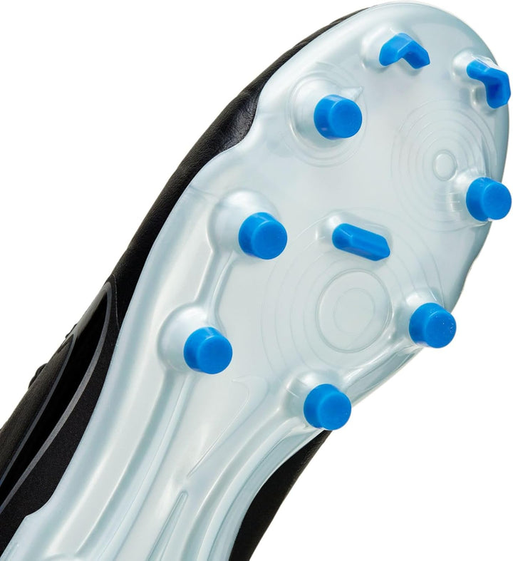 NIKE Legend 10 Academy Fussballschuh, Black/Chrome-Hyper Royal, 34 EU