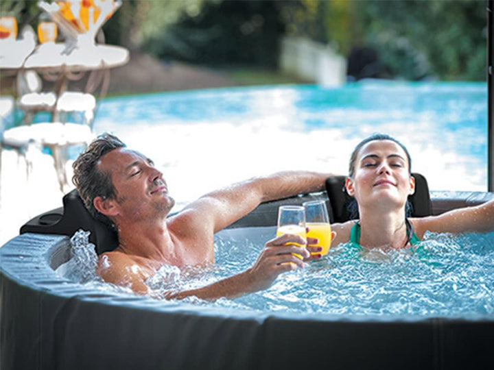 NetSpa – SP-NHEAD809 – NetSpa – Kopfstütze &amp; Getränkehalter (2 in 1) für Spa Octopus NetSpa