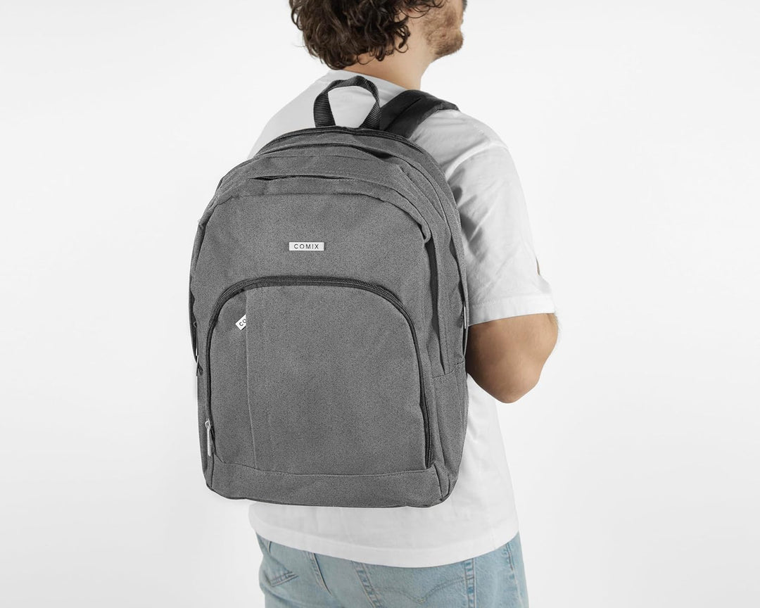 Franco Cosimo Panini Editore Organisierter Rucksack, Grau Melange, Comix