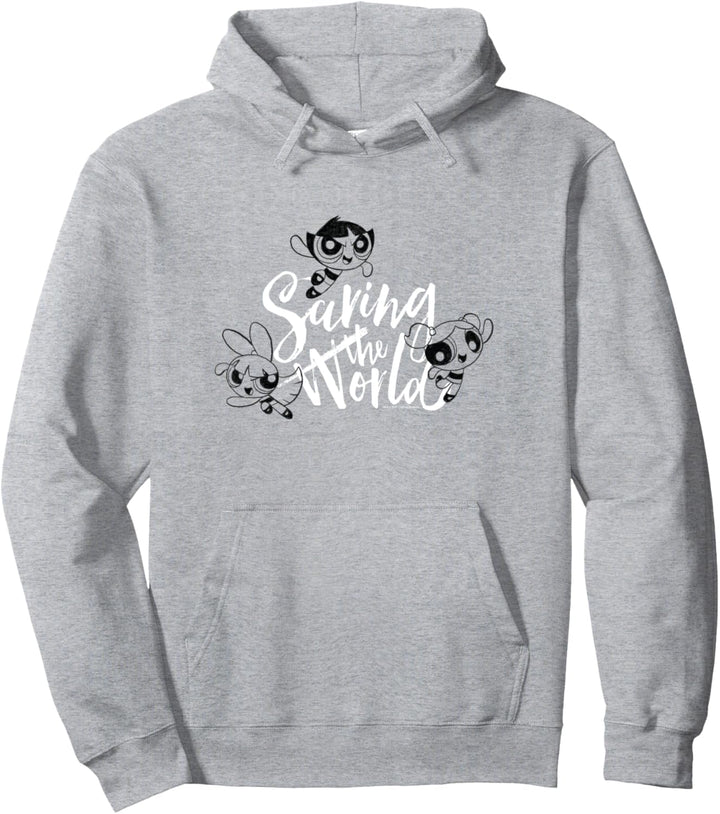 Powerpuff Girls Saving the World Pullover Hoodie