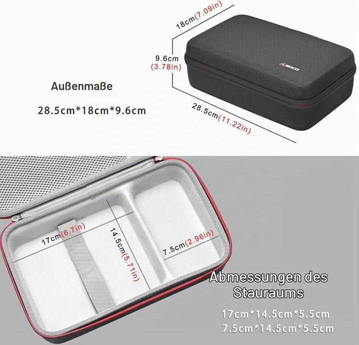 RLSOCO Tasche für Beelink Mini PC SER5/ SER7 MAX//SER8/EQ12pro/SEi14/GEEKOM AI Mini PC A9 Max/Minis