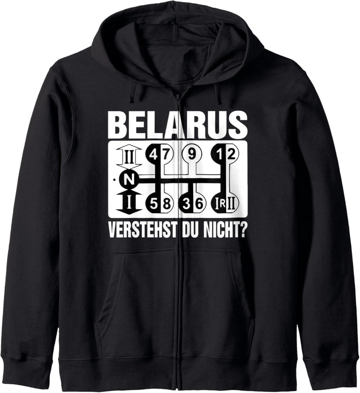 Belarus Verstehst du nicht? - Belarus Kapuzenjacke