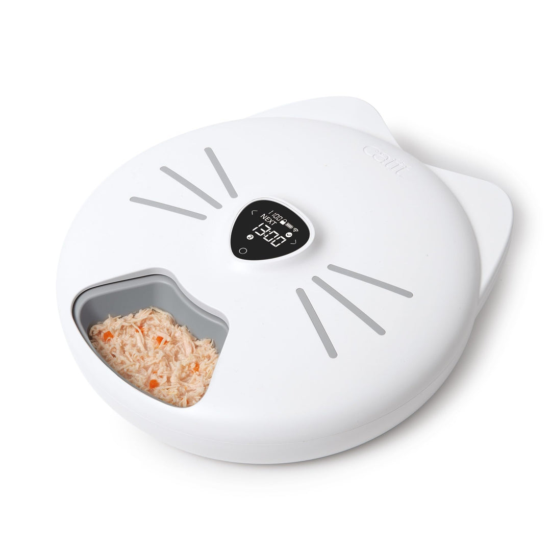 Catit - PIXI Smart Futterautomat mit 6 Mahlzeiten (Nassfutter),, Nassfutter