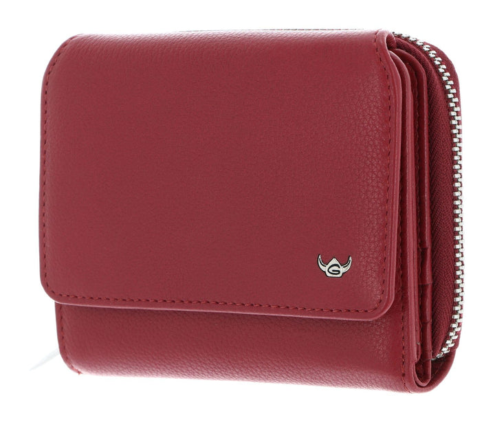 Golden Head Madrid Geldbörse RFID Leder 11,5 cm Red, Red