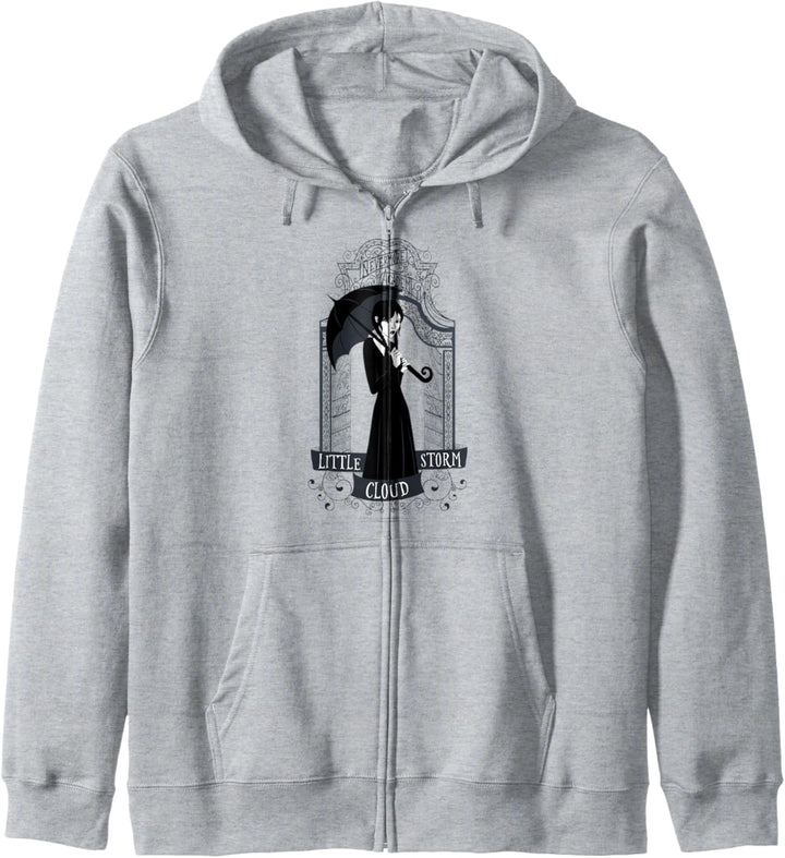 Wednesday Little Storm Cloud Nevermore Academy Gates Kapuzenjacke
