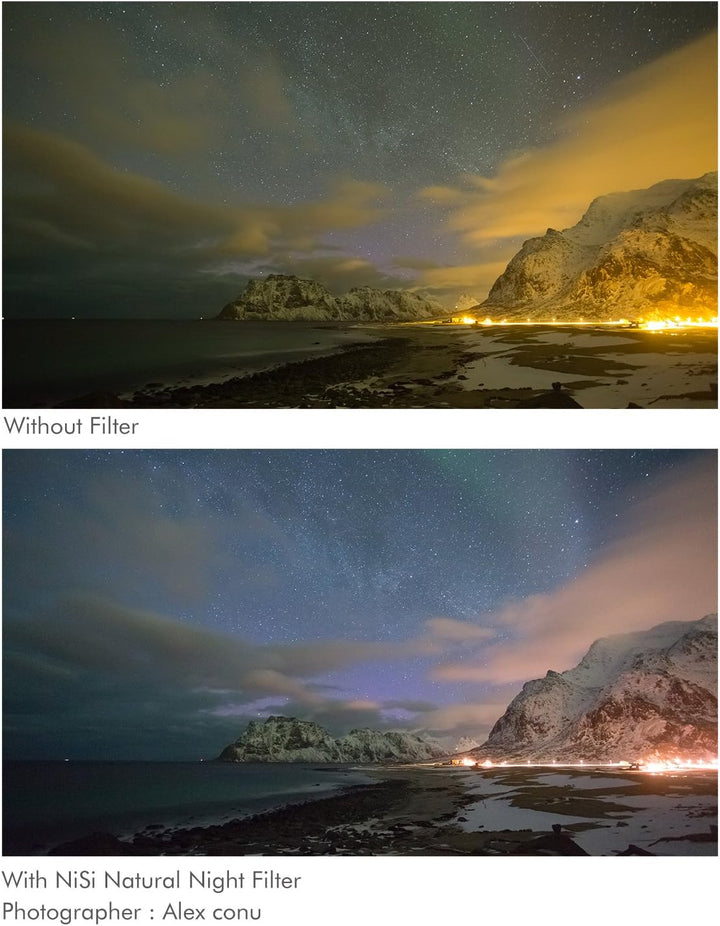 NiSi Natural Night Filter 100x100mm Circular für Nachtaufnahmen & Astrofotografie