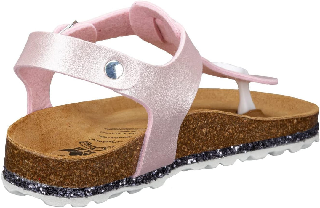 Lico Mädchen Bioline Look Hausschuh 31 EU Rosa, 31 EU Rosa