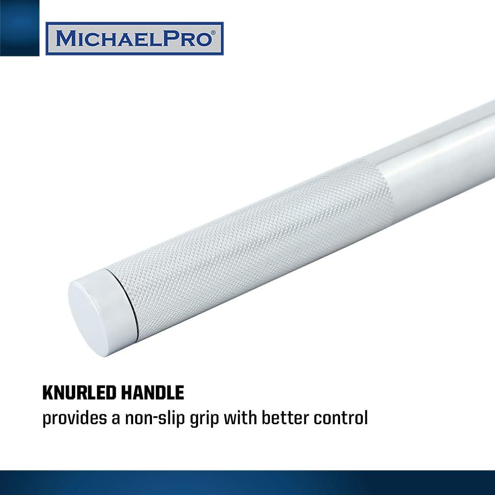 MichaelPro MP007002 1,27 cm Dr. Ausziehbare Brechstange (38,1 cm – 61 cm Länge) / Flexgriff, verbind