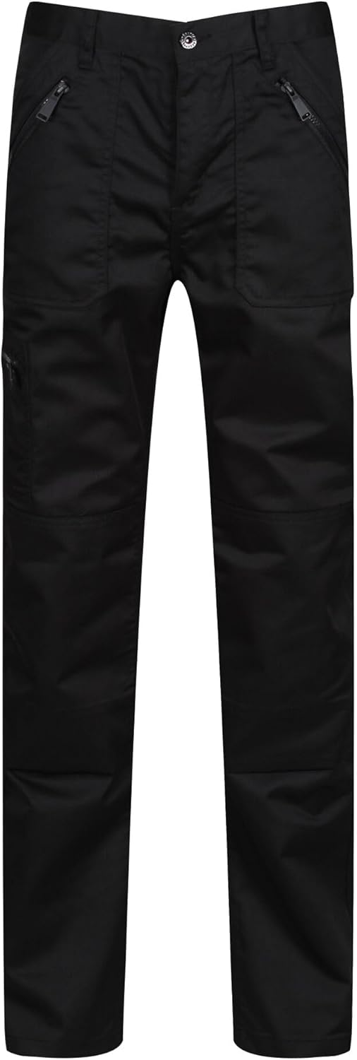 Regatta Herren Hose Pro Action Trousr 111,8 cm (44 zoll) Schwarz, 111,8 cm (44 zoll) Schwarz