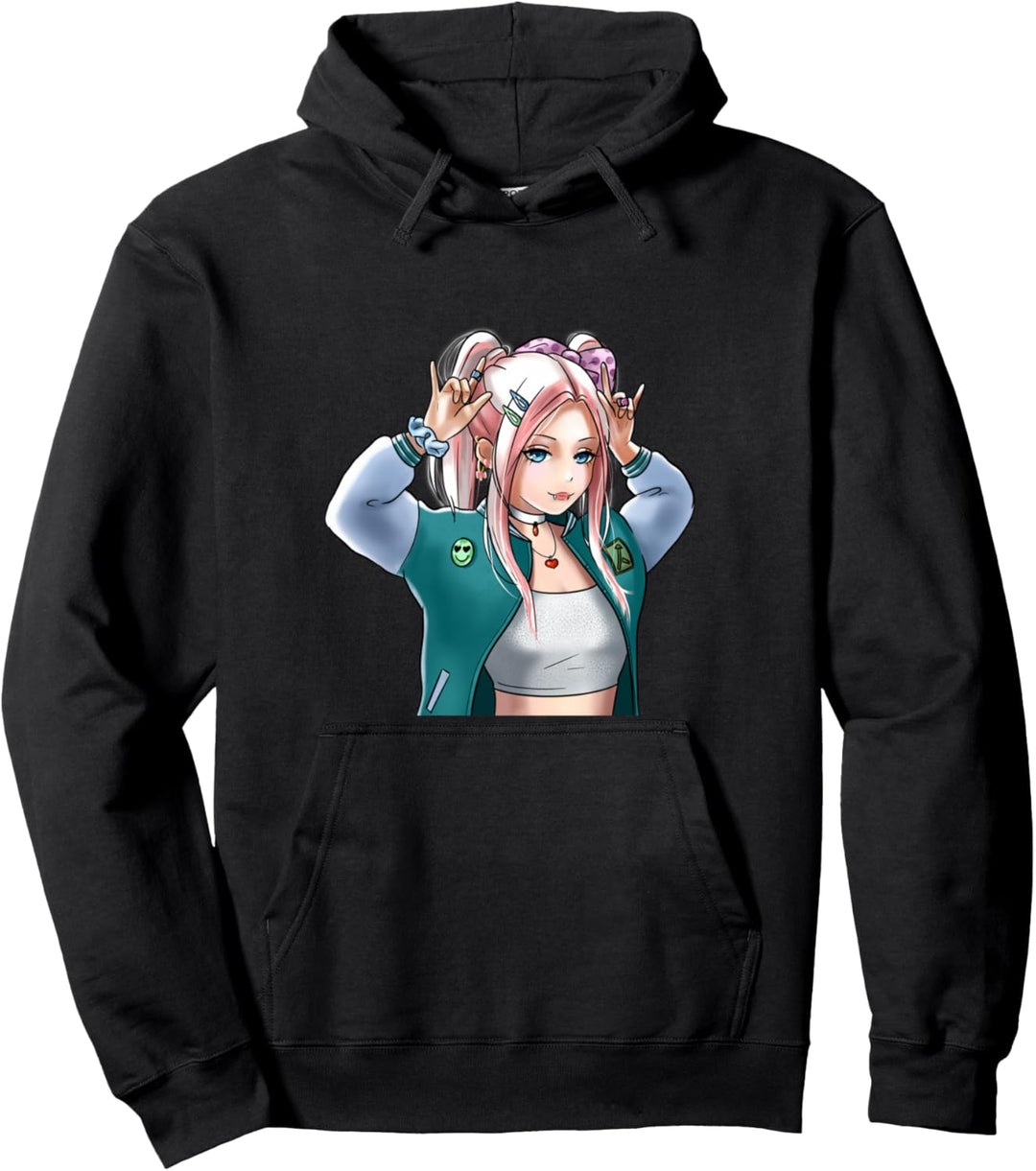 Anime Girl | Otaku Kawaii | Japanisches Anime Pullover Hoodie