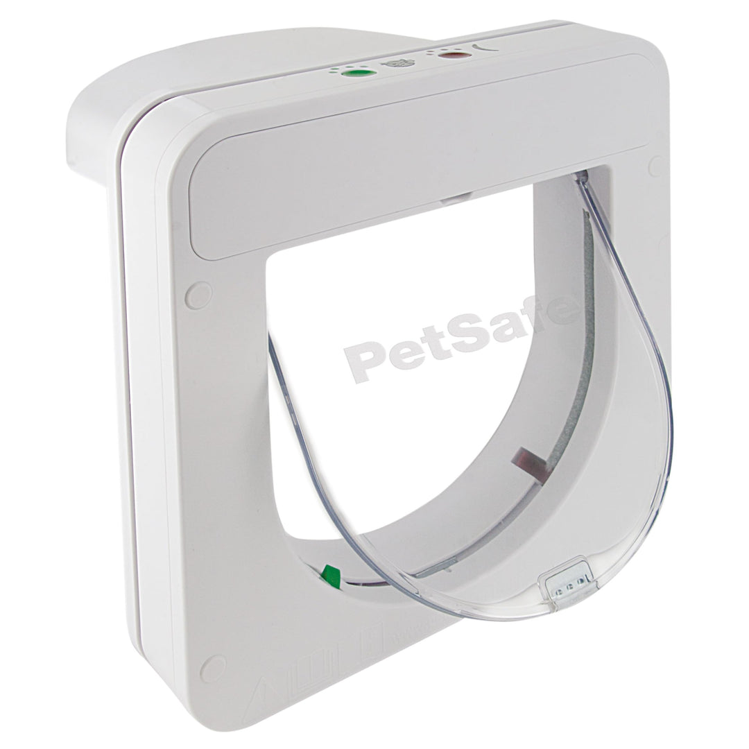 PetSafe Petporte smart flap Mikrochip Katzenklappe, Automatischer Zugang mit Chip-Erkennung, Für Kat
