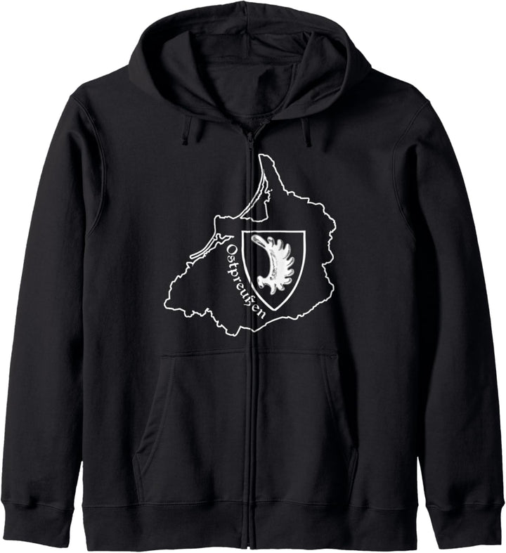 Ostpreussen Motiv für Ostpreussen Kapuzenjacke