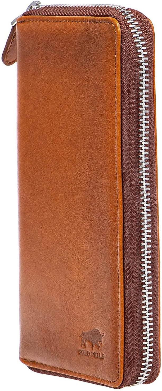 Solo Pelle Universal Wallet passend für Apple iPhone 12 + 13 und Geräte bis 7,1 Zoll Reiseetui I Gel