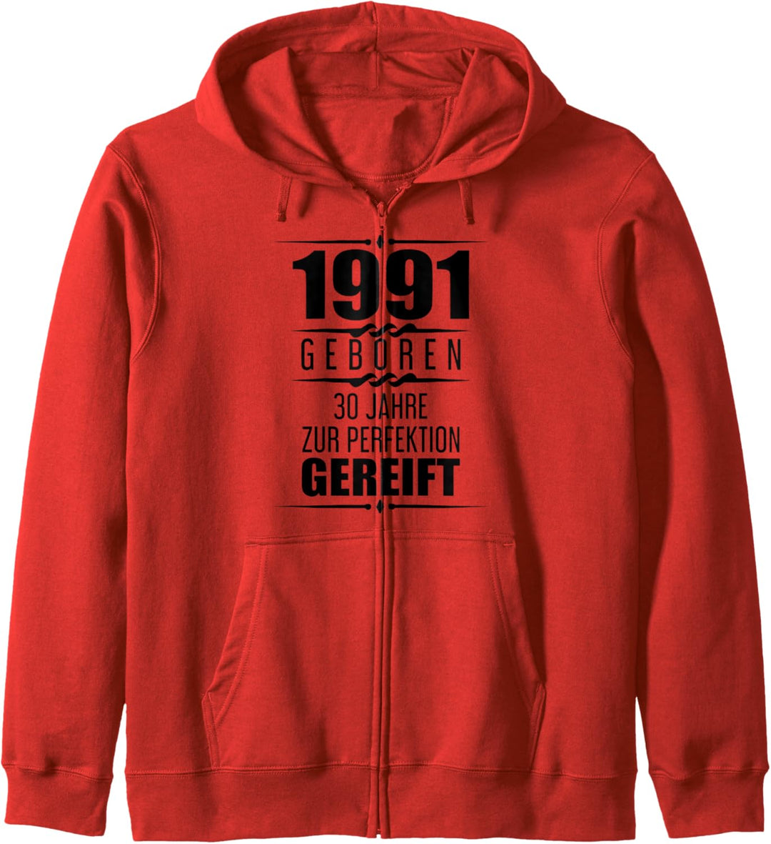 30. Geburtstag Mann Deko 1991 Spruch 30 Jahre Geschenk Kapuzenjacke
