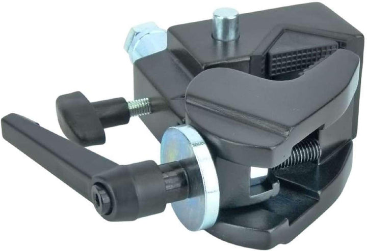10 x Eurolite TH-2SC QUICK-LOCK Scheinwerfer Haken Super Clamp schwarz incl. Zapfen für 13-55 mm Roh