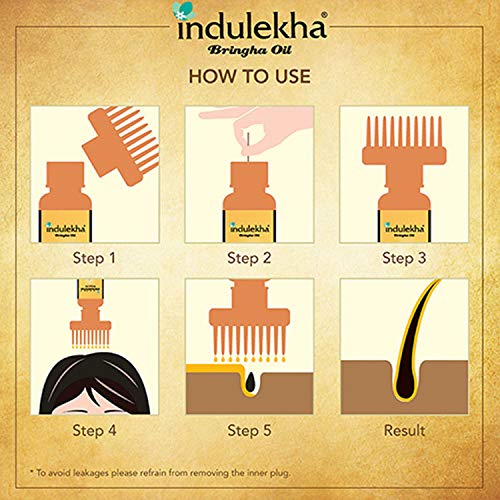 Indulekha Bhringa Haaröl, 100 ml, aus Indien, 2 Stück
