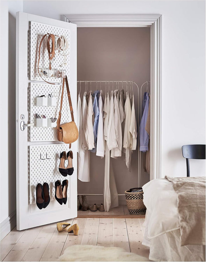Ikea skådis pegboard 76x56 cm weiss