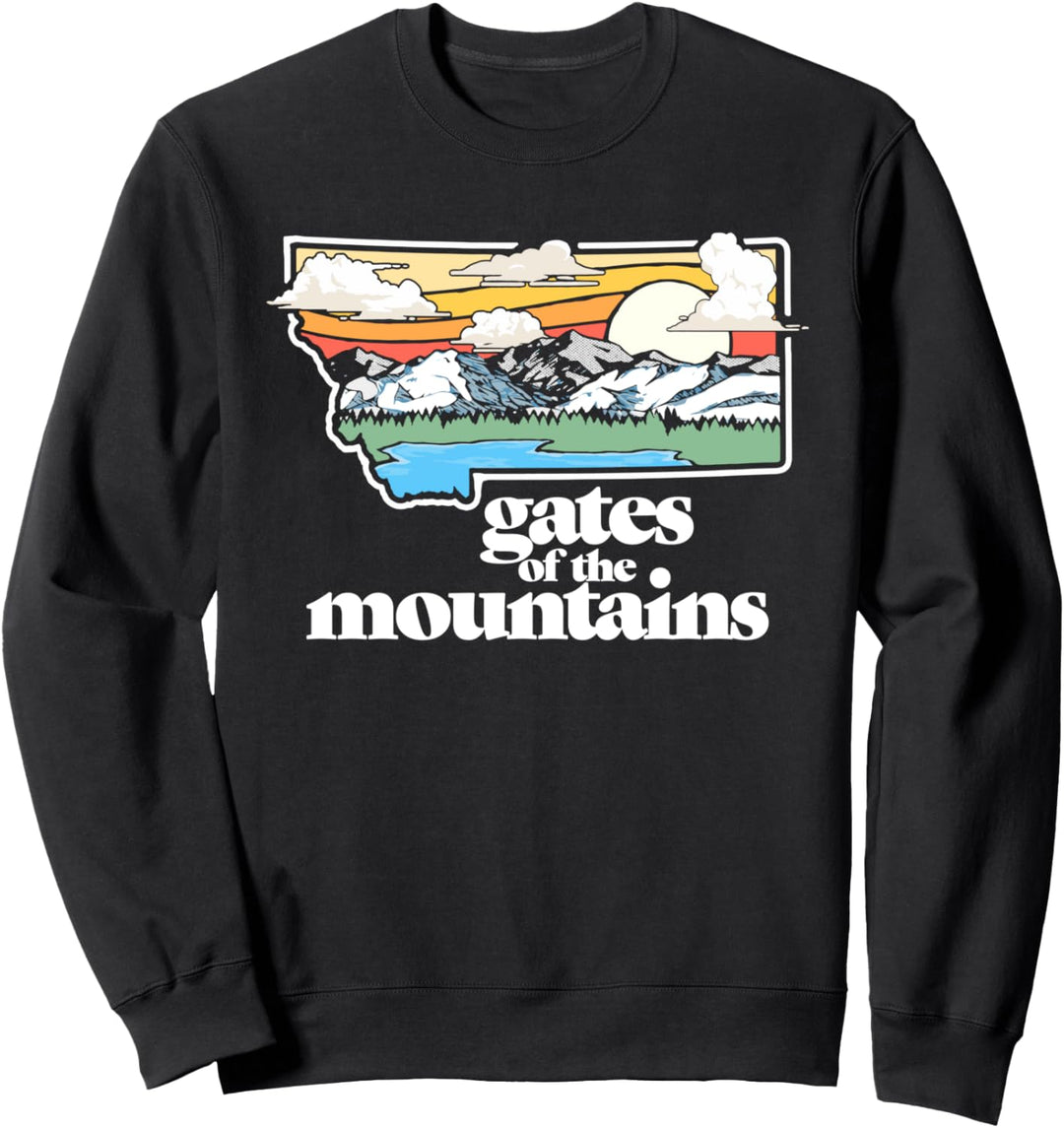 Gates of the Mountains Wilderness Montana Outdoor Nature Sweatshirt