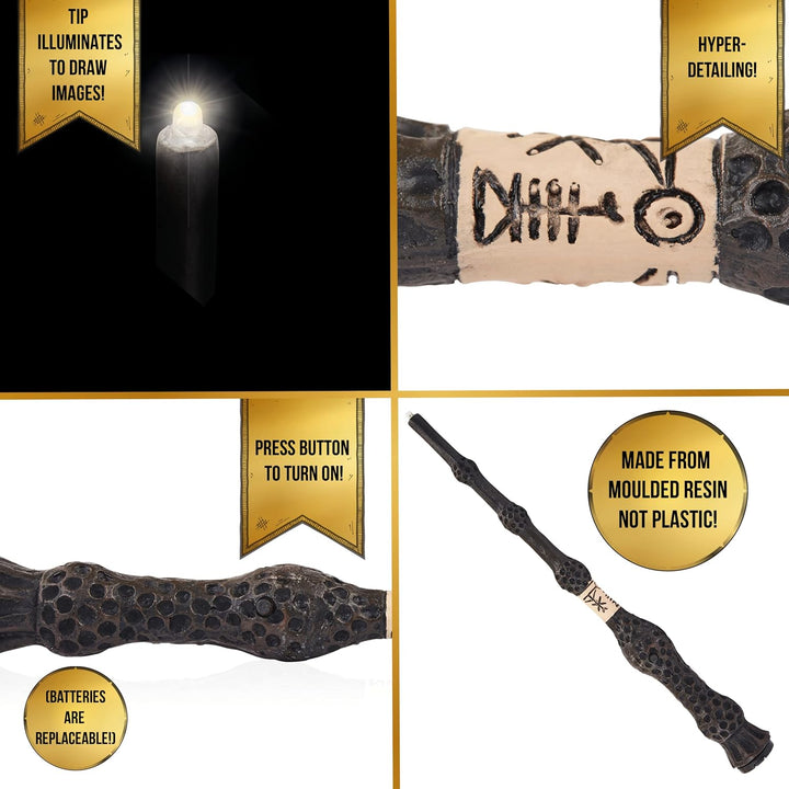 Harry Potter - Lumos Wand - Elder M Dumbledore, M Dumbledore