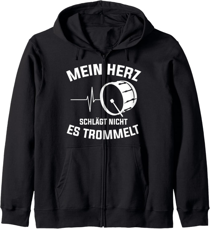 Trommel Trommler Trommeln Musikverein Kapuzenjacke