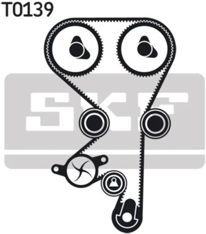 SKF VKMC 05224 Spannrollensatz inkl. Wasserpumpe