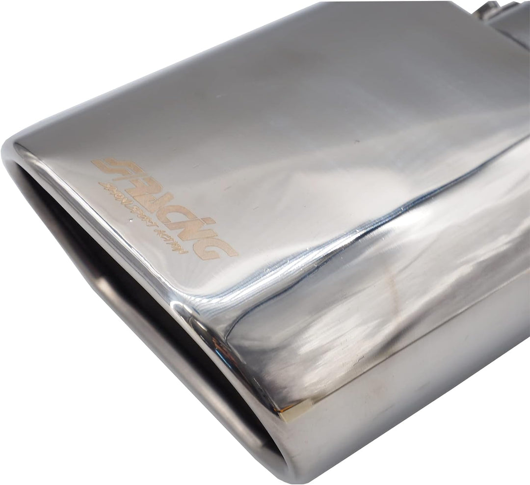 Simoni Racing TRX/16 Exhaust Tip Rectangular, Inox