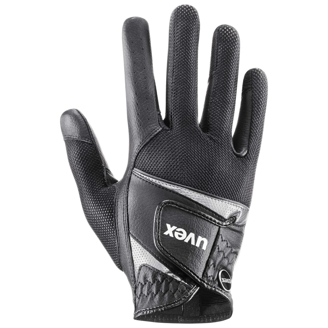 uvex Unisex – Erwachsene Sumair Reithandschuhe 7 black-silver, 7 black-silver