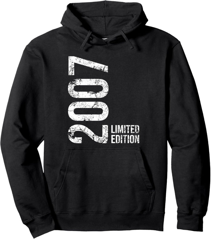 17. Geburtstag Junge Mädchen 17 Jahre 2007 Geburtstags Pullover Hoodie