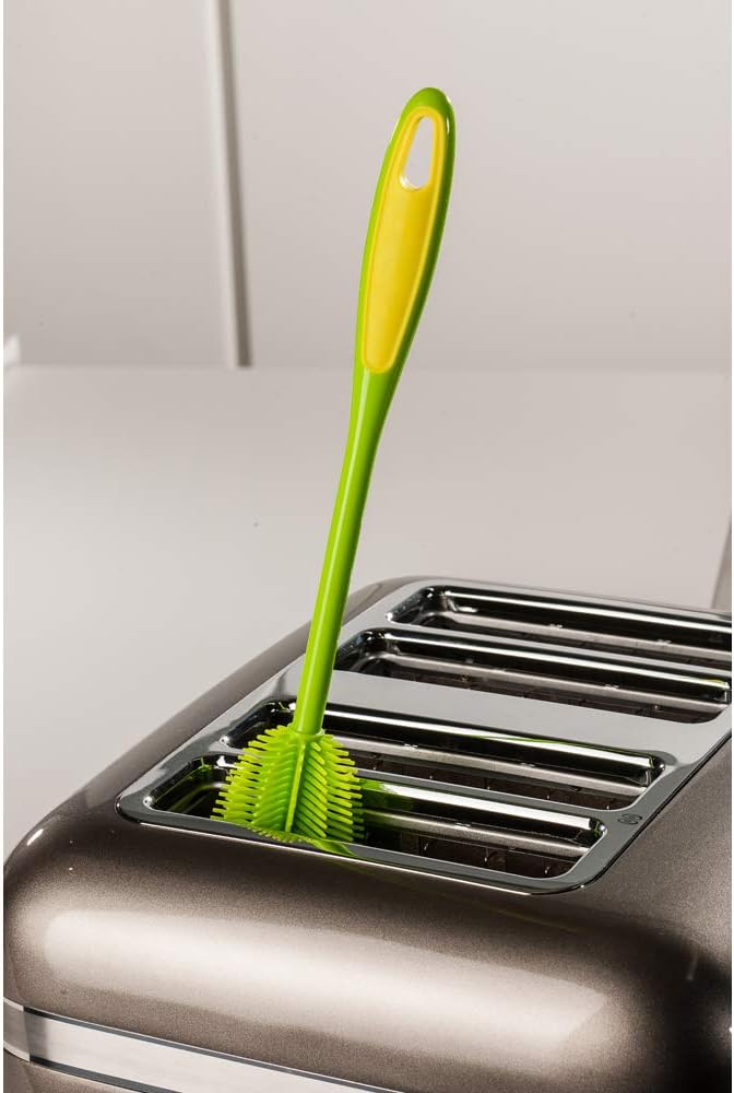 Kochblume Flaschenbürste 36cm | Premium-Silikon &amp; BPA frei| Hitzbeständig | Spülmaschinenfest | Für