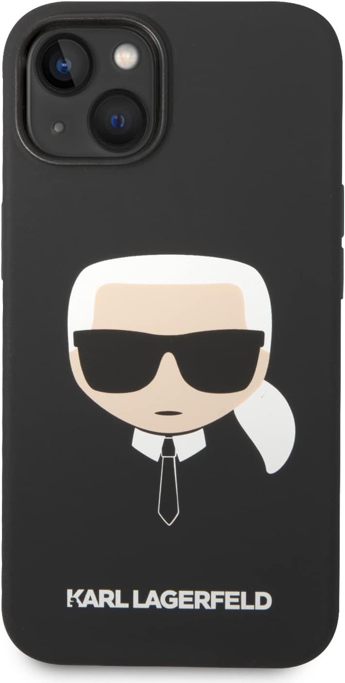 KARL LAGERFELD KLHMP14MSLKHBK Hülle für iPhone 14 Plus 6,7" hardcase Schwarz SIL