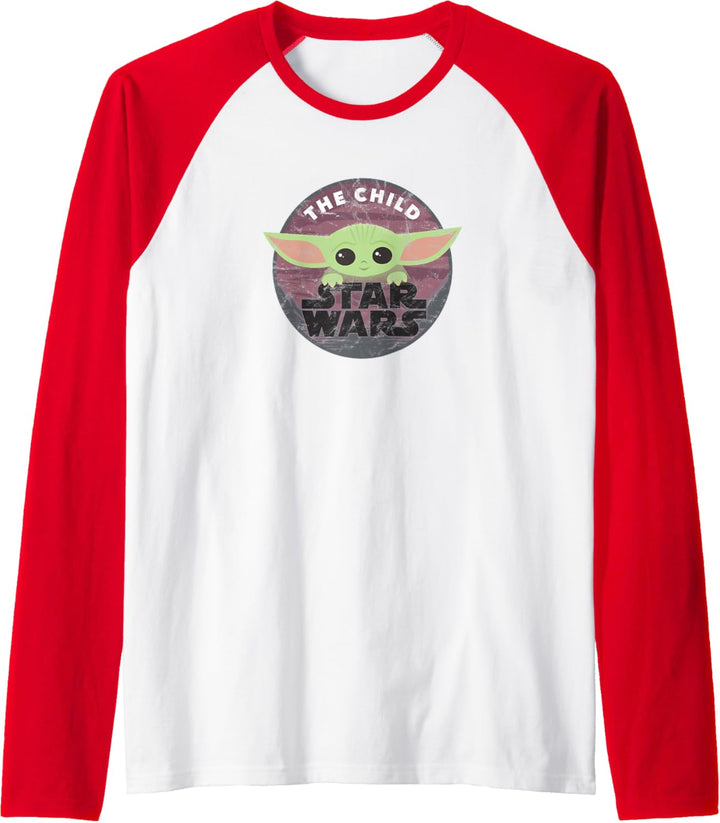 Star Wars The Child Circle Logo Raglan