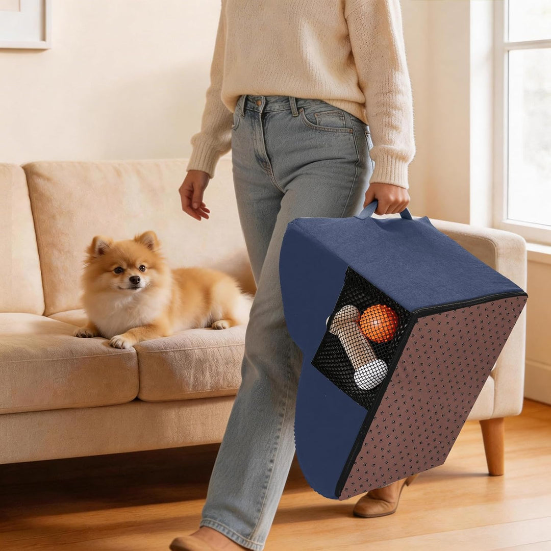 HEVOL Hundetreppe 2 Stufen,40cm Hogh Haustiertreppe Katzentreppe aus Schwamm für Hunde&Katzen,Tragba