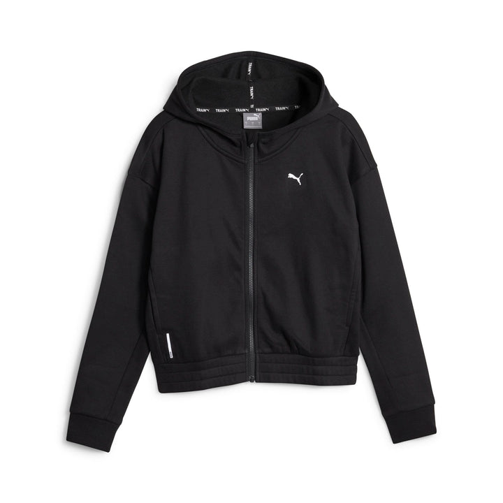 PUMA Damen Train Favorite Fleece Full Zip M Puma Schwarz, M Puma Schwarz