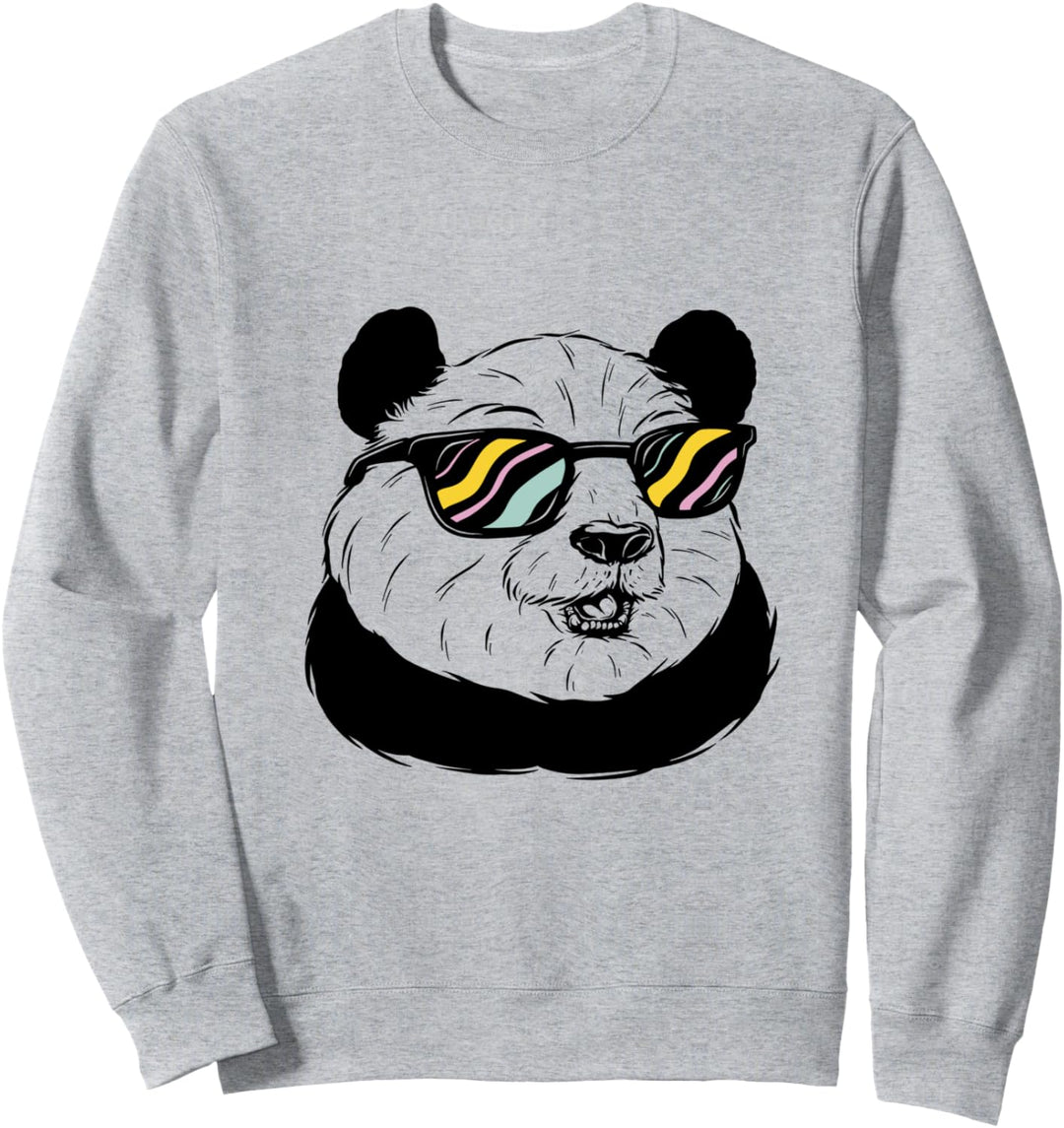 Chill Panda Mit Sonnenbrille Für Pandabär Fans Sweatshirt