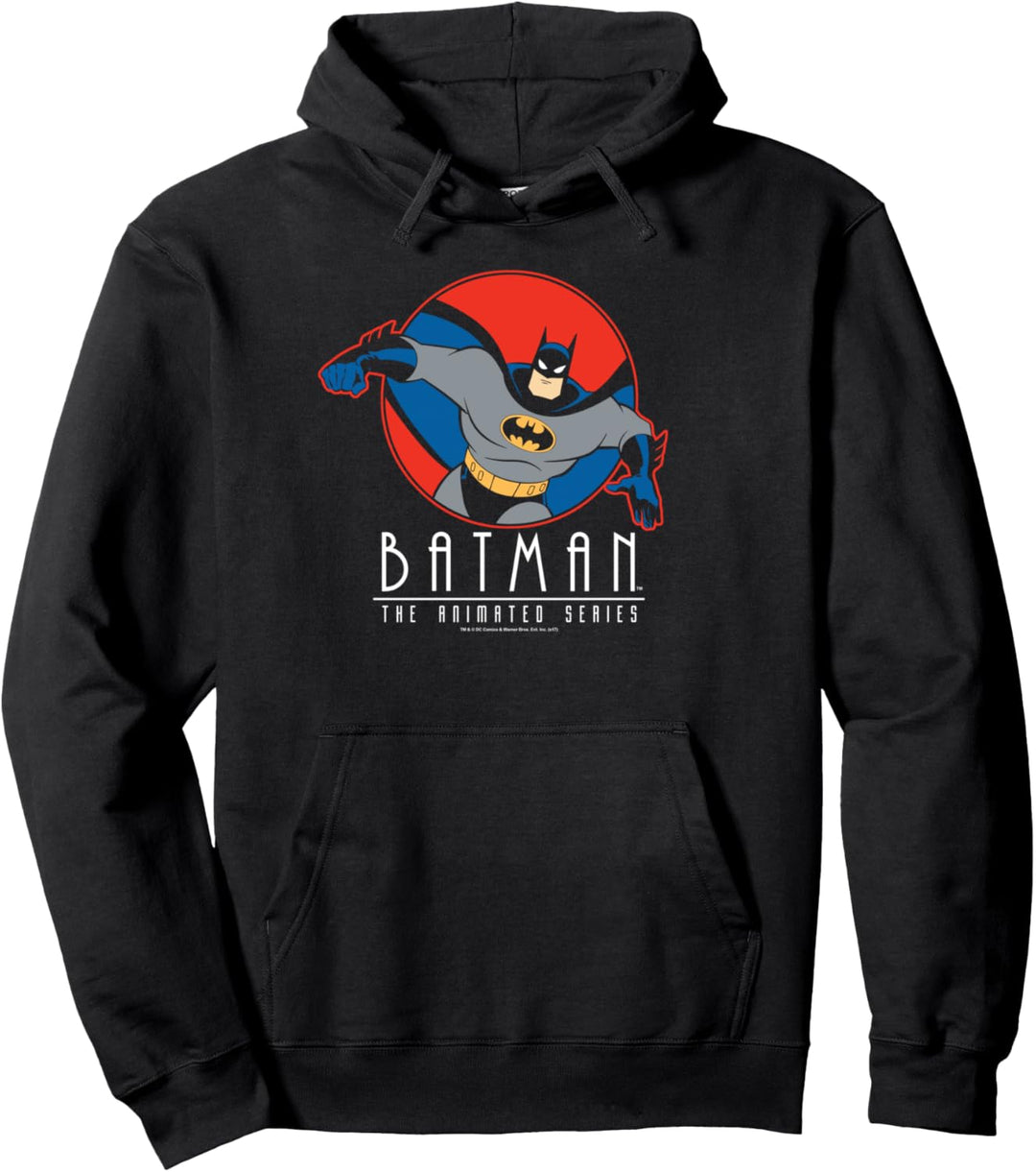 Batman: Animated Series Punch Out Pullover Hoodie