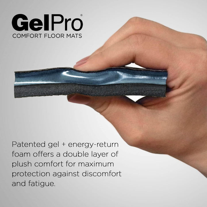 GelPro Elite Premier Fussmatte, gegen Müdigkeit, 50,8 x 91,4 cm, Leinen-Trüffel, fleckenresistente O