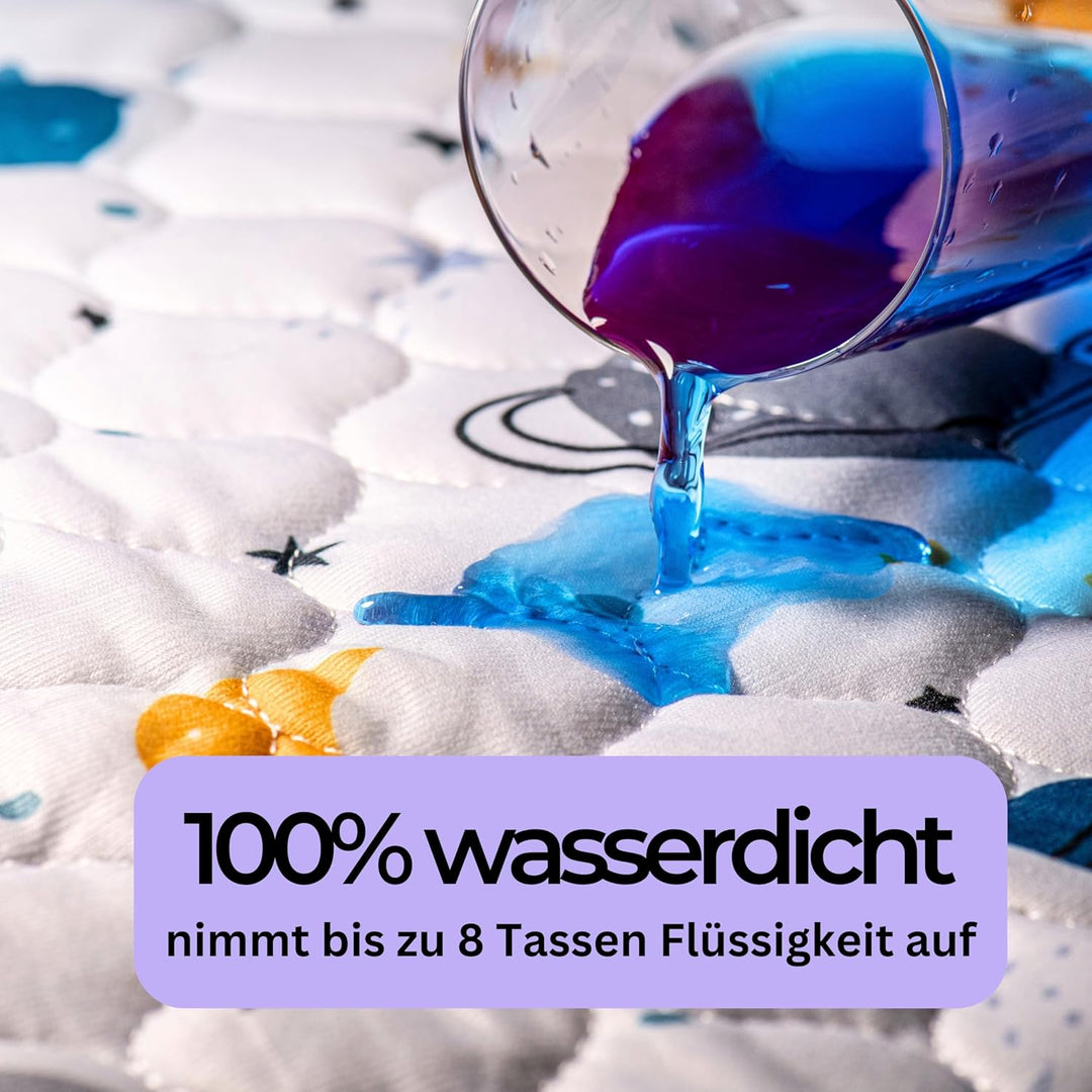 Hygge Sheets® Bettunterlage wasserdicht für Kinder & Jugendliche | passend für Einzel- & Jugendbett