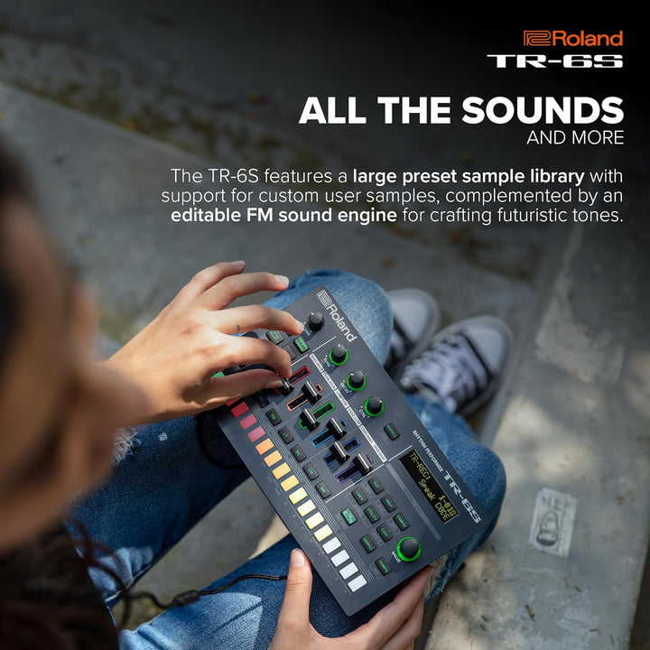 Roland TR-6S Compact Drum Machine TR-6S Single, TR-6S Single