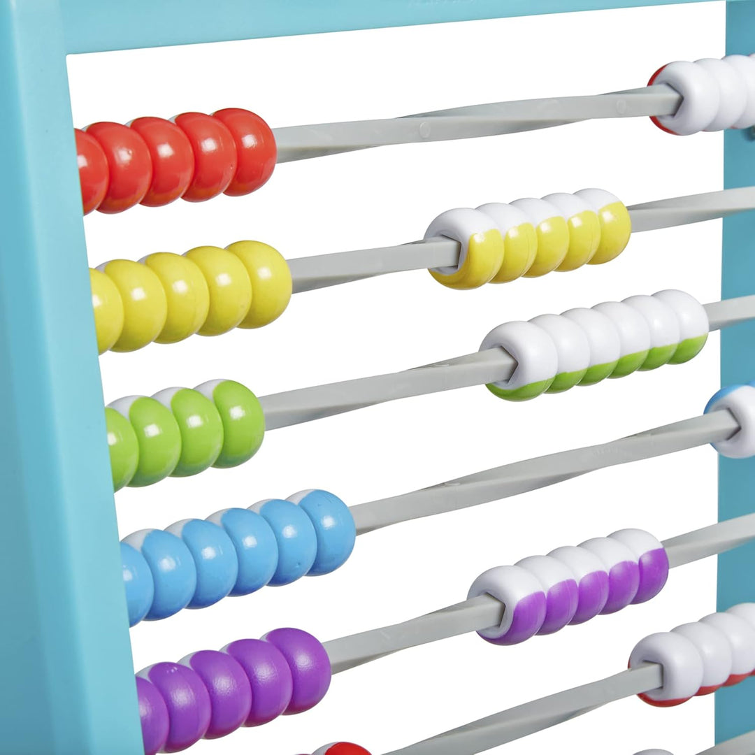 Learning Resources Kinder-Rechenrahmen aus Kunststoff mit Farbwechselfunktion, Mathe-Zählperlen für