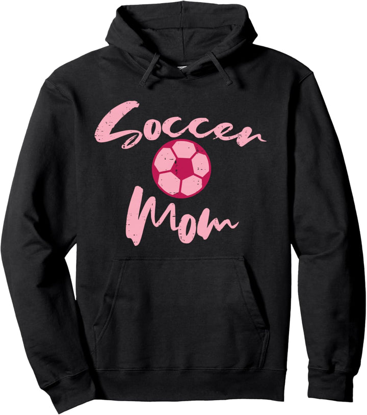 Rosa Fussball Mama Fussball Familie Passende Mama Frauen Pullover Hoodie