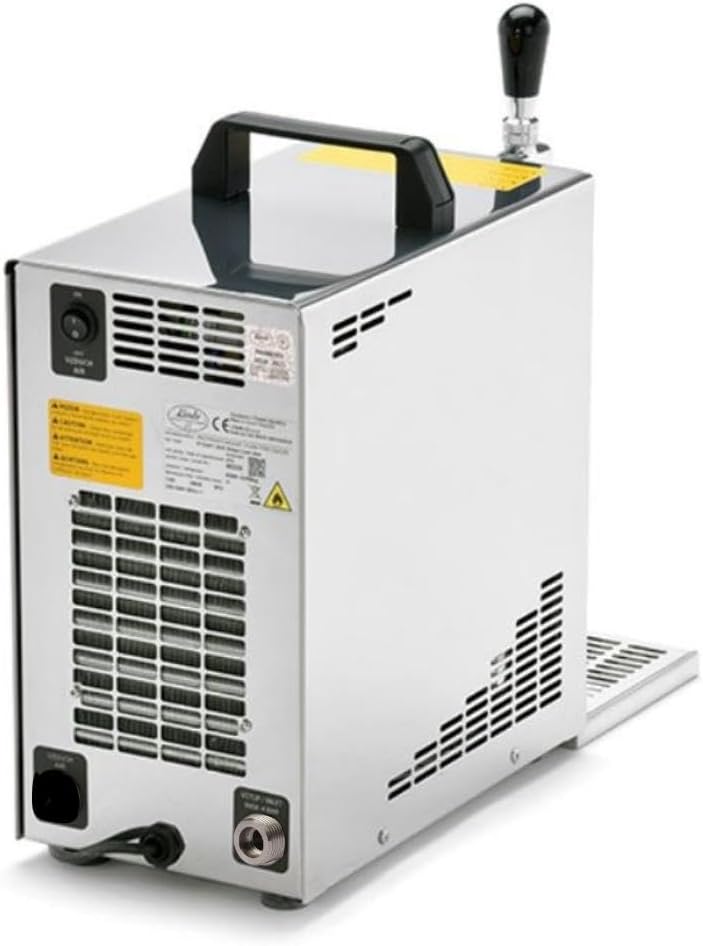 Zapfanlage Trockenkühler Edelstahl 30l/h Komplettset 500g Co², Uhr, Schläuche Keg