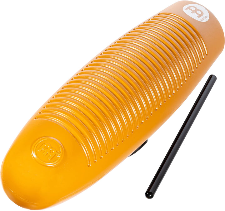 Meinl Percussion GU9 Kunststoff Turbo Guiro braun Klassisch, Klassisch