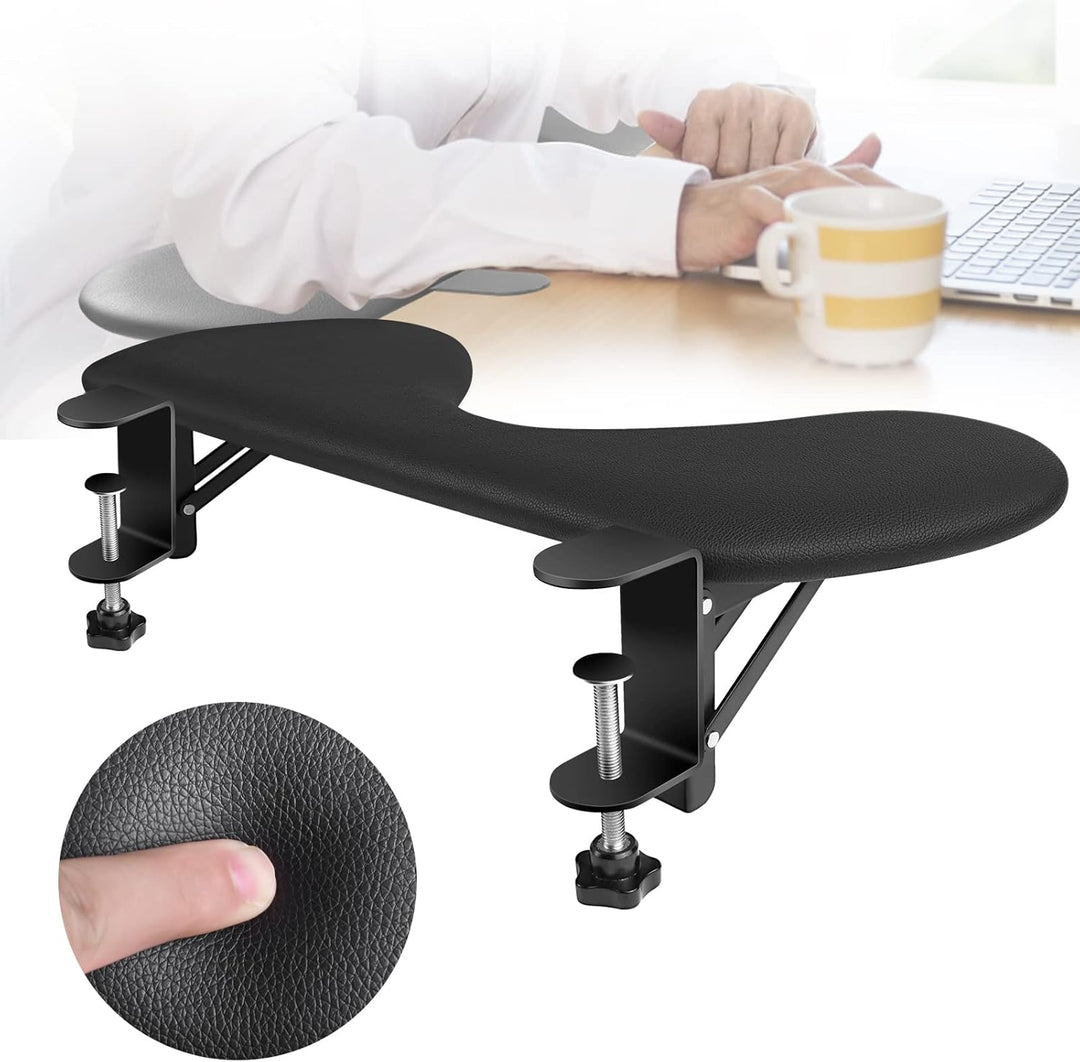 Giecy Ergonomics Schreibtisch Erweiterung,Faltbare handgelenkauflage,Ellbogen Rmauflage,Computer Tas