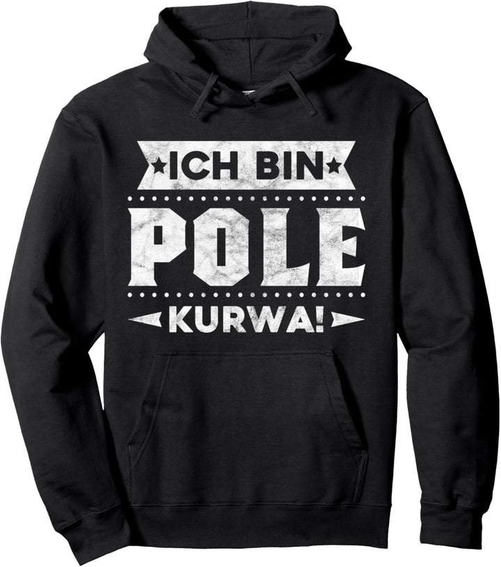 Kurwa Polen Polish Geschenk Pullover Hoodie