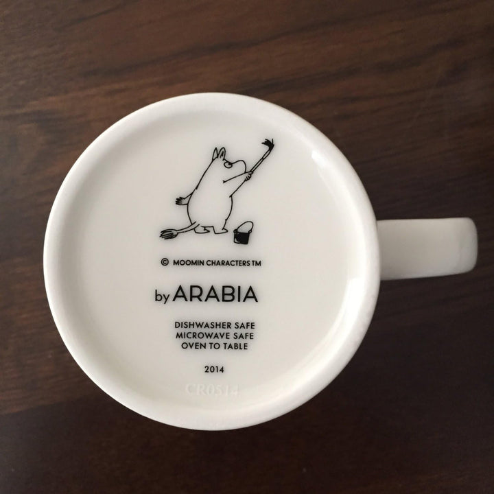 Arabia Mumin Skifahren mit Herrn Brisk Becher 0,3 l