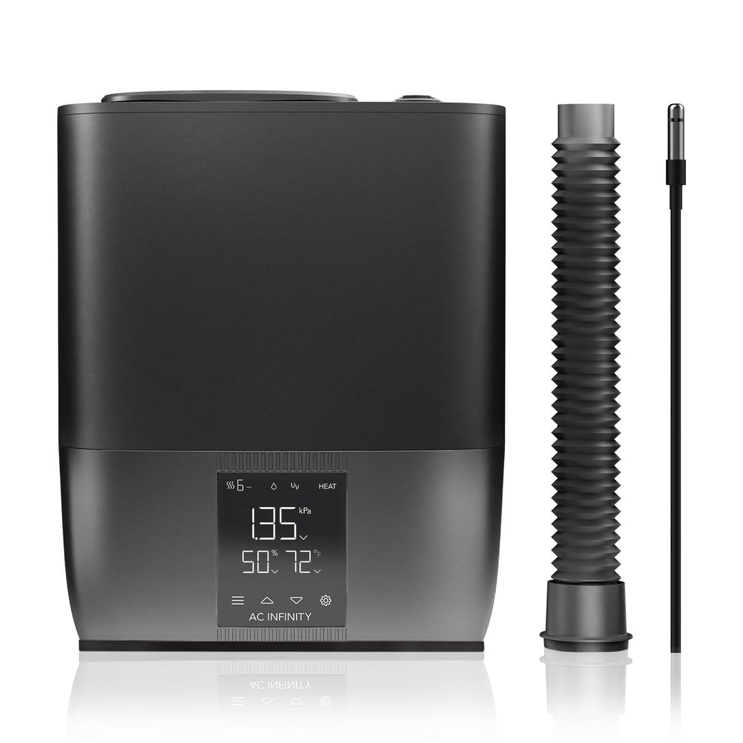 AC Infinity CLOUDFORGE T5, Warmnebel Pflanzenbefeuchter 9L mit VPD Luftfeuchtigkeit 10-stufige Steue