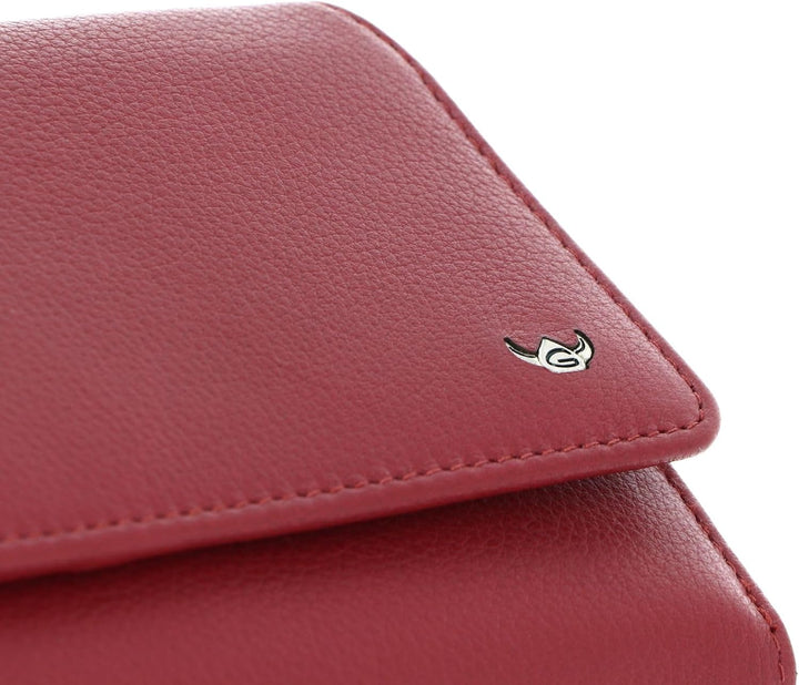 Golden Head Madrid Geldbörse RFID Leder 11,5 cm Red, Red