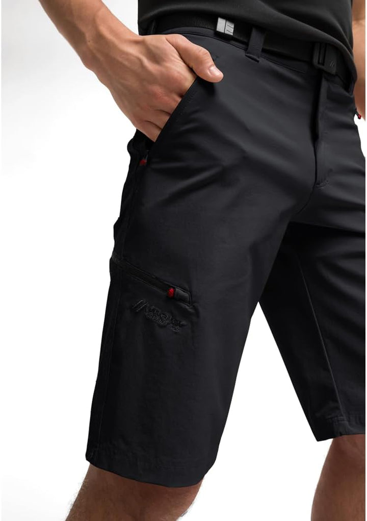 Maier Sports Nil Bermuda Men Schwarz 46, Schwarz 46