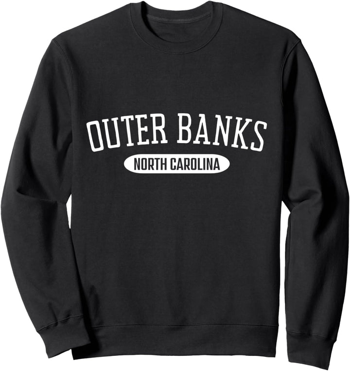 Outer Banks Shirt College-Stil North Carolina OBX Sand Meer Sweatshirt