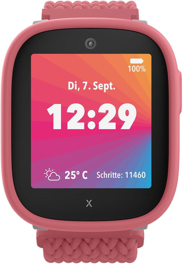 XPLORA X6 Play - wasserdichte Telefon Uhr für Kinder - 4G, Anrufe, Nachrichten, Schulmodus, SOS-Funk
